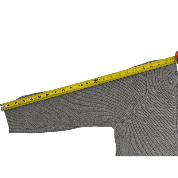 Soho Jeans Closed Cardigan Grey Women’s Size Medium - Picture 9 of 9